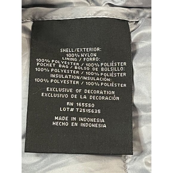 32 Degrees Heat Women's Gray Puffer Vest XXL Lightweight NWOT - Picture 6 of 9